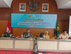 Pemkab Sukabumi Gelar Rakor Persiapan Verifikasi Dokumen KKS Tingkat Pusat di Pendopo Sukabumi