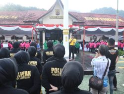 Polres Sukabumi Gelar Olahraga Bersama Sambut HUT ke-79 Bhayangkara